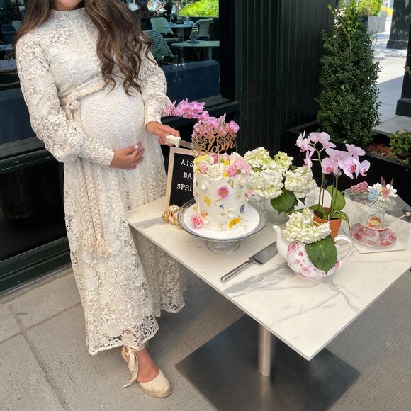 Zahraa The Label Angelina Lace Maxi Dress - Picture 2 of 4